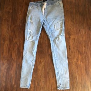 Pasun Los Angeles Ripped Active Stretch Jeans